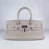 Hermes Birkin 6109 Ladies Cow Leather Grey Handbag Replica