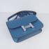 Hermes Constance H107 Cross Body Bag Cow Leather Blue