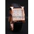 Hermes Heure H White Dial Gold Case Black Leather Strap Replica