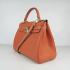 Hermes Kelly 6108 Cow Leather Orange