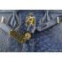 Replica Hermes Birkin 6088 Ostrich Skin Blue Handbag