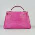 Hermes Kelly 6108 Ladies Crocodile Pink Replica