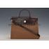 Hermes Herbag Brown Replica