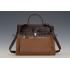 Hermes Herbag Brown Replica