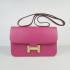 Hermes Constance H020 Ladies Cow Leather Pink Handbag