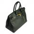 Hermes Birkin 61642 Cow Leather Black