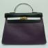 Hermes Kelly H1043 Ladies Cow Leather White Bag Replica