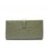 Hermes Wallet H1114 Ostrich Skin Grey