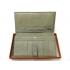 Hermes Wallet H1114 Ostrich Skin Grey