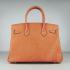 Hermes Birkin 6088 Ostrich Skin Orange Handbag