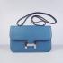 Cheap Hermes Constance H020 Ladies Cow Leather Blue Bag