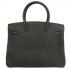 Hermes Original leather HB30 Ladies Handbag Black