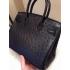 Hermes Handbag Leather Black Replica