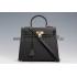 Hermes Kelly 28 Black 608142