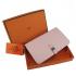 Hermes Wallet H001 Ladies Cow Leather Pink