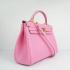 Hermes Original leather 6108 Ladies Cow Leather Pink Bag