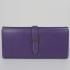 Hermes Wallet H514 Ladies Purple