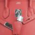 Hermes Original leather 6089 Ladies Handbag Red