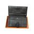 Hermes Wallet H1114 Ladies Wallet Black