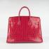 Hermes Birkin 6089 Ladies Crocodile Red Handbag