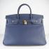 Hermes Birkin 6099 Handbag Blue