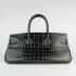 Hermes Birkin 6109 Crocodile Black Handbag