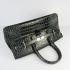 Hermes Birkin 6109 Crocodile Black Handbag