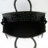 Hermes Birkin 6109 Crocodile Black Handbag