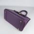 Hermes Birkin 6088 Handbag Cow Leather Purple