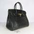 Replica Hermes Birkin 6089 Ladies Black Bag