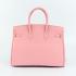 Hermes Birkin 6089 Handbag Cow Leather Pink