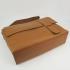 Hermes  bags 2815 Mens Messenger Bag Coffee