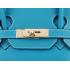 Hermes Original leather HB35 Ladies Cow Leather Blue