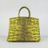 Hermes Birkin 6088 Ladies Lizard Leather Yellow Bag