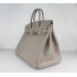 Hermes Birkin 6099 Ladies Leather Grey