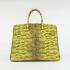 Replica Hermes Birkin 6089 Ladies Handbag Yellow HM11745