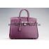 Hermes Birkin Plum