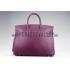 Hermes Birkin Plum