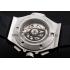 Swiss Hublot Big Bang Carbon Effect Dial Silver Case Black Rubber Bracelet 1453899