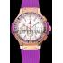 Cheap Hublot Big Bang Tutti Frutti Purple Strap Gold Dial