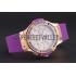 Cheap Hublot Big Bang Tutti Frutti Purple Strap Gold Dial