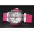 Hublot Big Bang Tutti Frutti Pink Strap White Dial