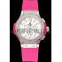 Hublot Big Bang Pink Strap White Dial Watch