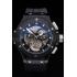 Hublot King Power Tourbillon Black Strap Black Dial