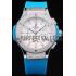 Hublot Big Bang Blue Strap White Dial Watch