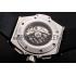 Replica Swiss Hublot King Power Stainless Steel with Rubber Band shb11 621404