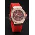 Hublot Big Bang Red Strap Red Dial Watch 98069