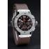 Hublot Big Bang Brown Strap White Dial Watch