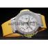 Hublot Big Bang Yellow Strap White Dial Watch 98071