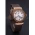 Cheap Hublot Big Bang King Rose Gold Bezel White Dial Brown Rubber Strap